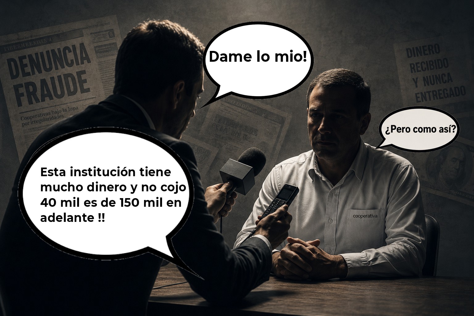 Descubierto el comunicador que trató de extorsionar y chantajear a COOPNAMA